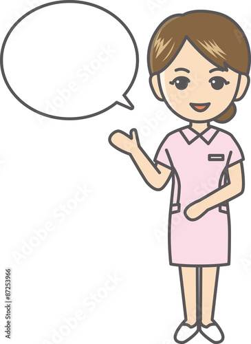 看護師　医療　吹き出し