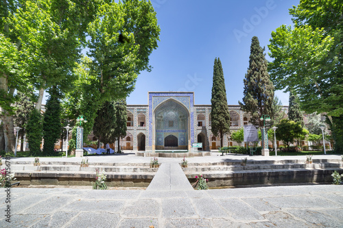 Madrasa-ye-Chahar Bagh, in Isfahan, Iran. photo