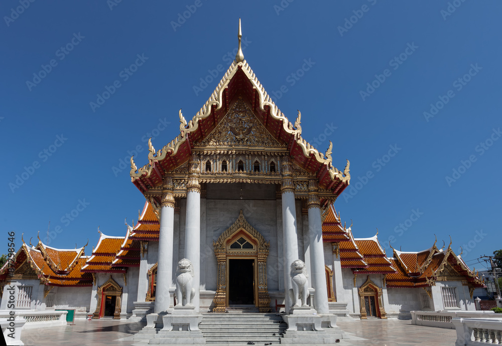 Wat Benchamabophit Dusitvanaram is a Buddhist temple in the Dusit district of Bangkok, Thailand. Also known as the marble temple.