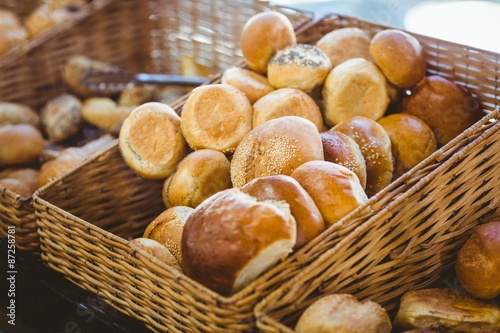 Basket filling with delicious bread © WavebreakMediaMicro