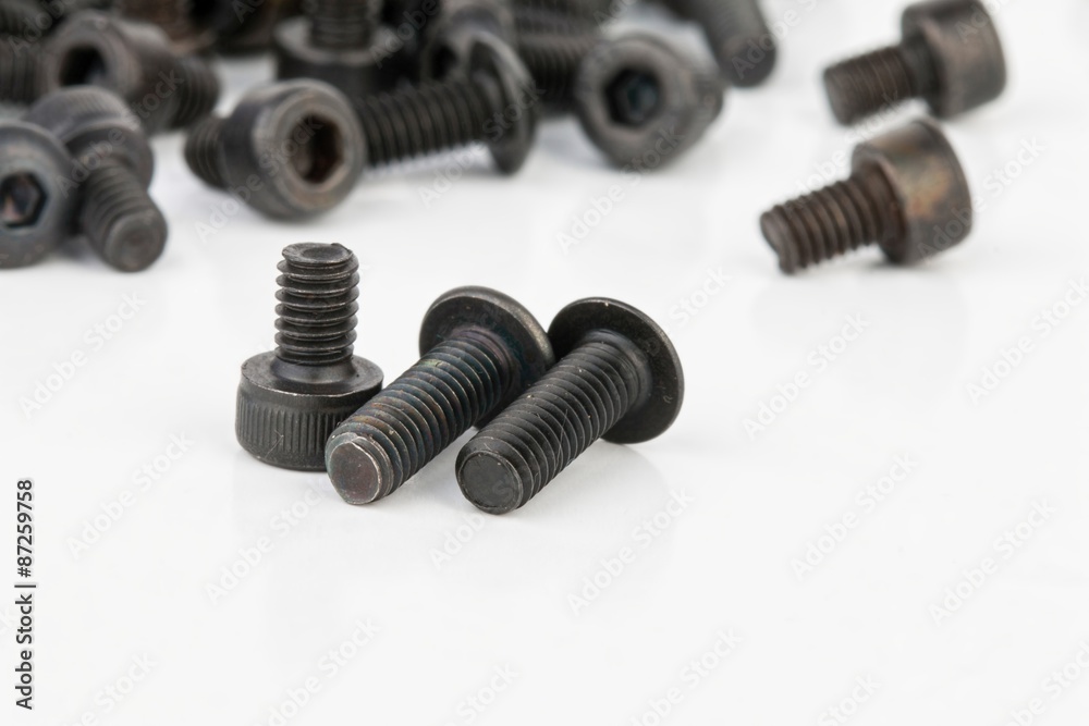 Computer screws - Stock image macro. Computer screws - Stock image macro.