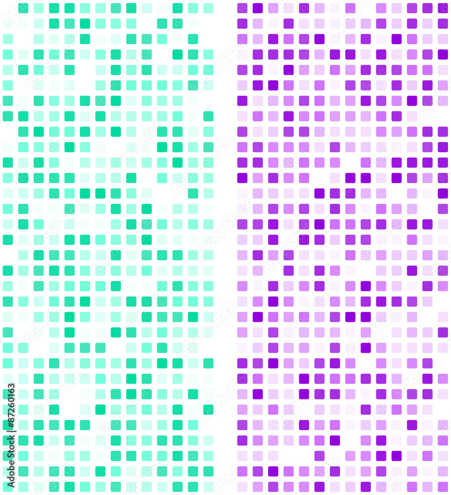Squares technology banners. Squares technology banners.