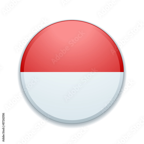 Indonesia button Free Download Indonesia button - GFXLoad