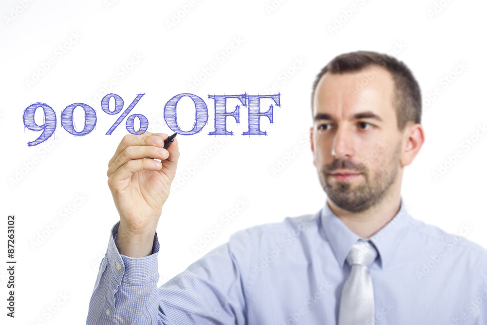 90% off 90% off