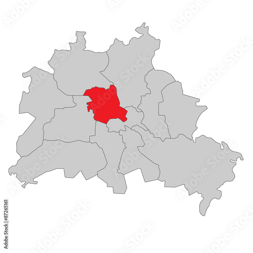 Berlin Mitte - Vektor