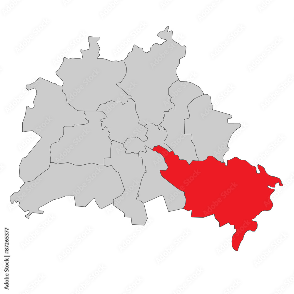 Berlin Treptow-Köpenik - Vektor