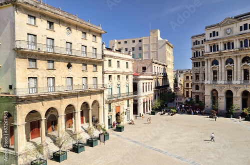 Square of Francisco Assis - Plaza San Francisco de Asis in Havana, Cuba