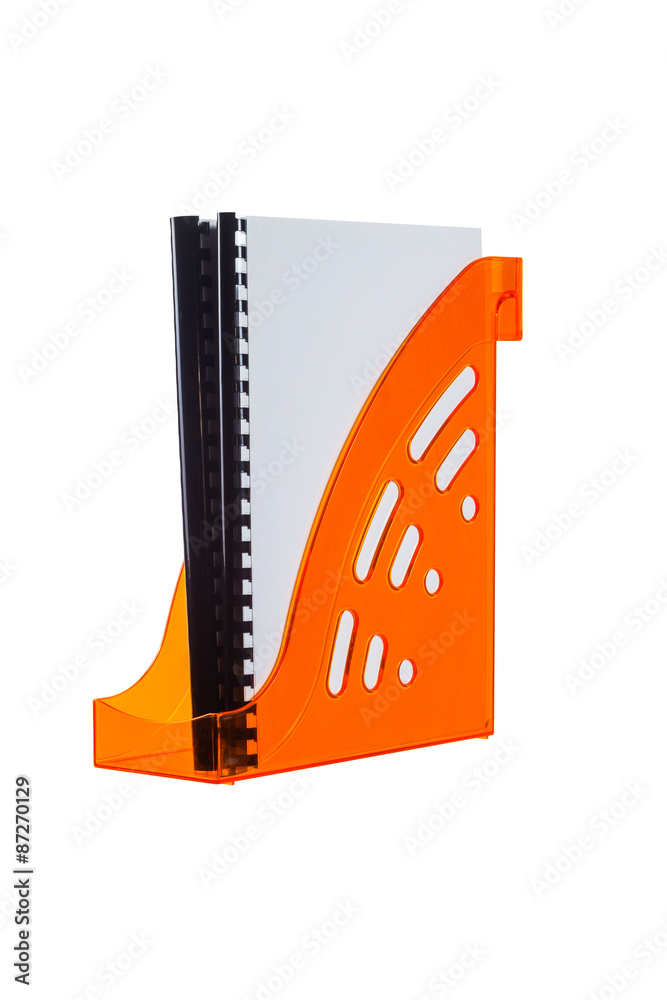 Obraz premium organizer with brochures