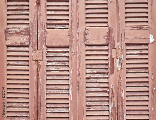 vintage window wooden shutters pattern © Dimitrios