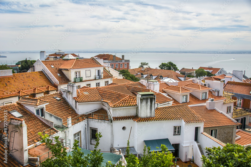 Rooftops in Lisbon