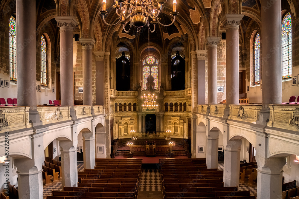Obraz premium synagoge, drittgrößte der welt, europas zweitgrößte, pilsner