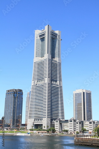 Yokohama Minatomirai 21 in Kanagawa  Japan