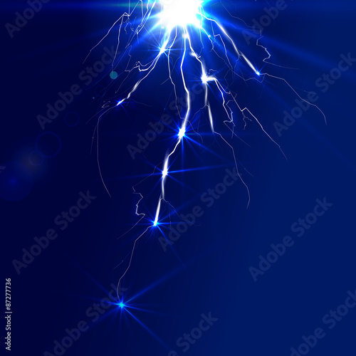 Electric lighting effect, abstract techno backgrounds