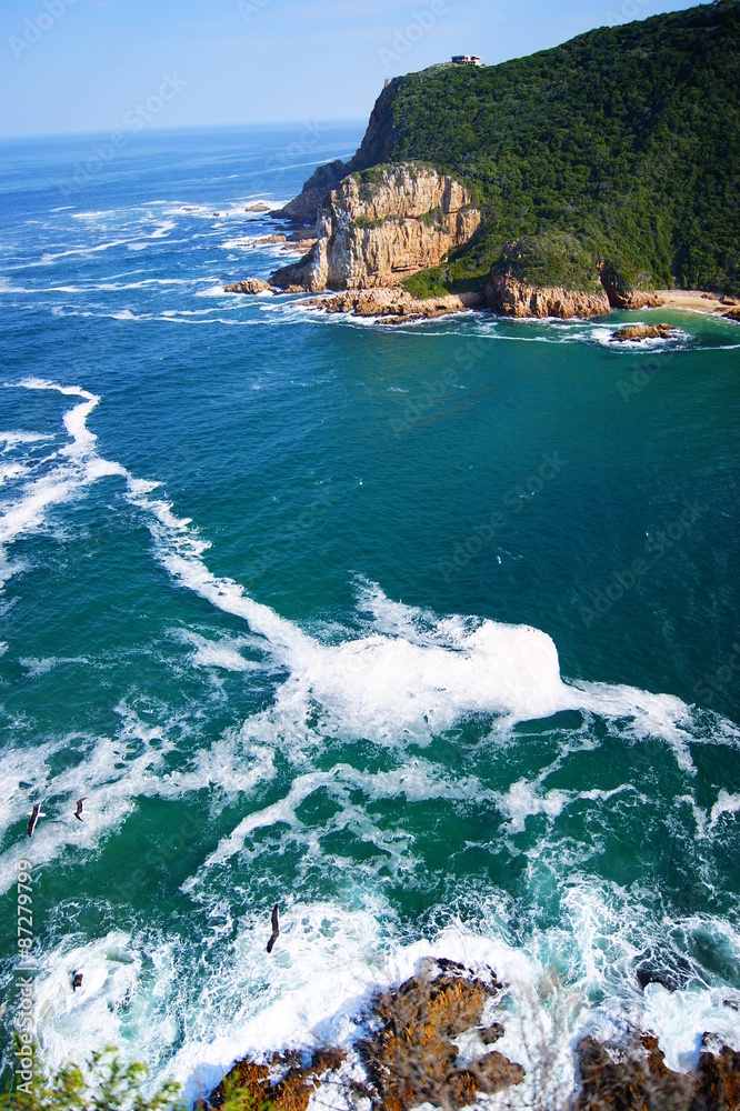 Beautiful Ocean and Cliffs 