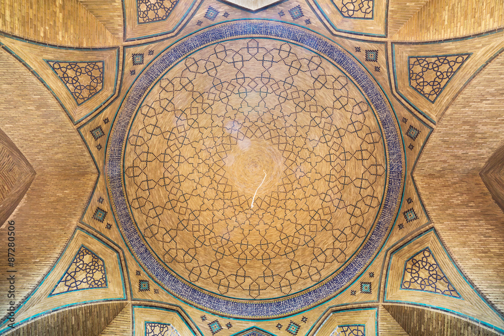 Hakim Mosque (Masjed-e-Hakim) in Isfahan, Iran