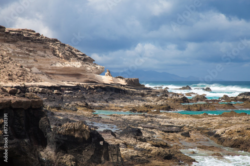 Fuerteventura, Canary Islands, west coast of Jandia photo