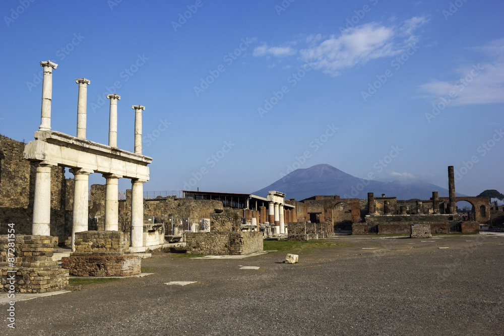 Obraz premium Pompeii ruins