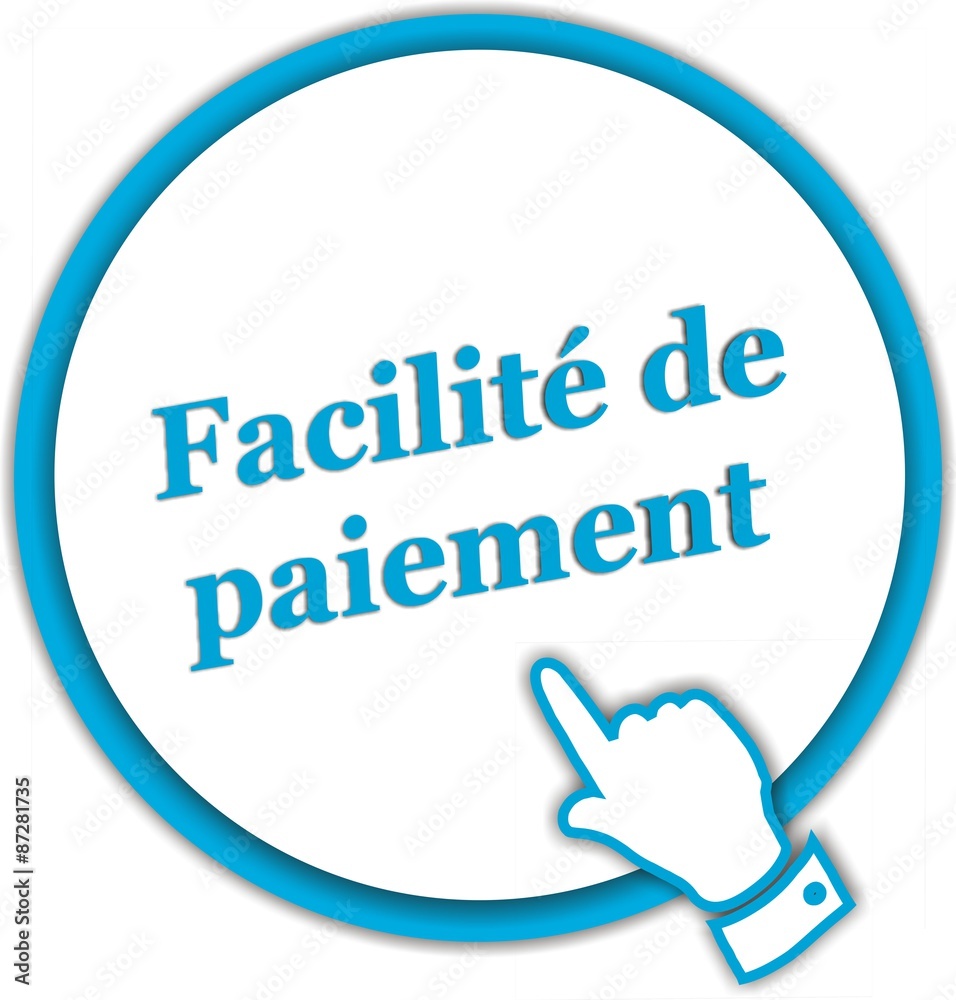 Vecteur Stock bouton facilité de paiement Adobe Stock