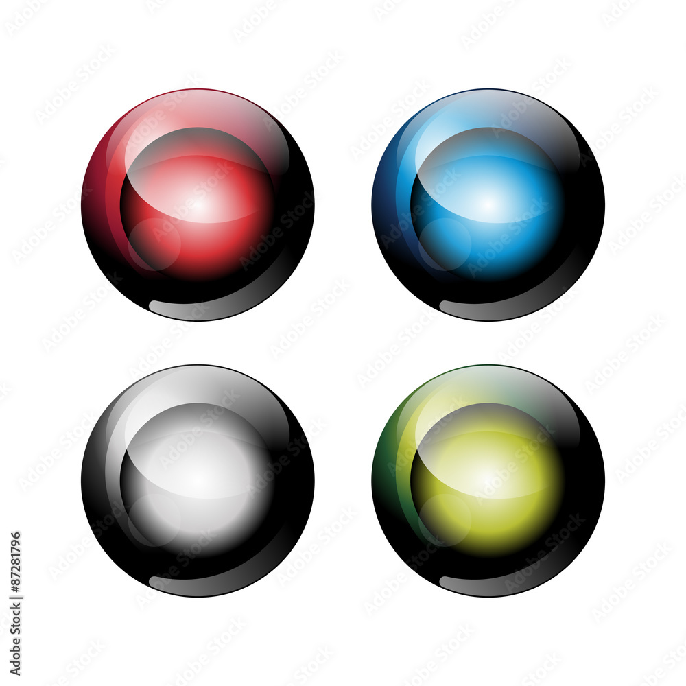 3D Layered Sphere of Planet Vector Illustration 3D Layered Sphere of Planet Vector Illustration