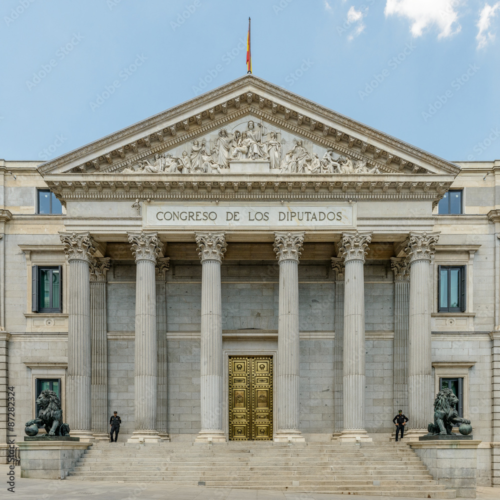 Madrid, Palazzo del Parlamento