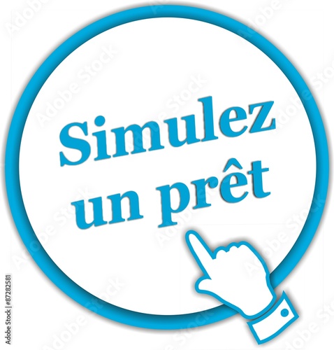bouton simulez un prêt