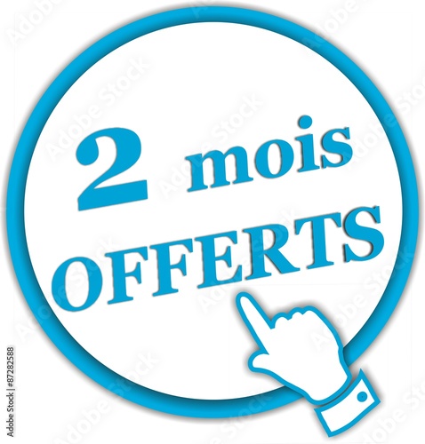 bouton 2 mois offerts