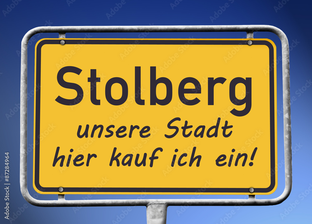 Stolberg unsere Stadt,
hier kauf ich ein! Stolberg unsere Stadt,
hier kauf ich ein!