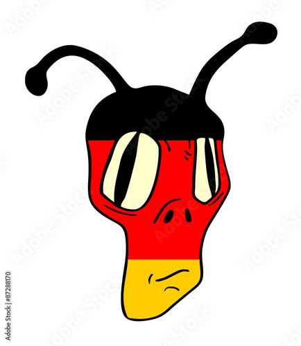 Germany alien mask