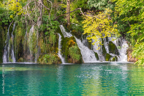 Waterfalls in the forest