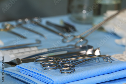 Surgical instruments photo
