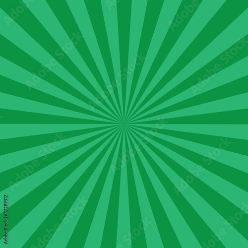 Green Burst Background