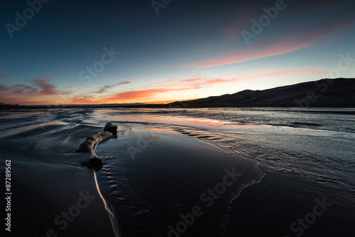 Sunrise and bay