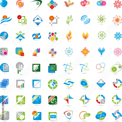 Große Logos Sammlung, Kreative Logo Set