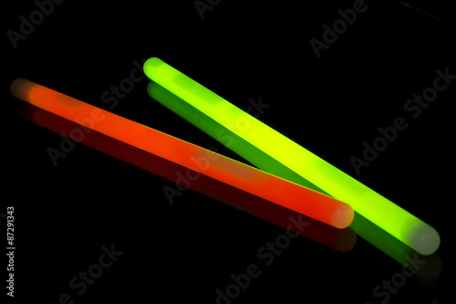 Glow stick photo