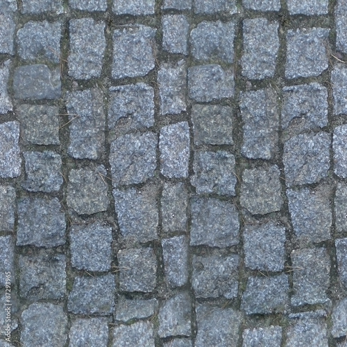 Square seamless paving stones texture.