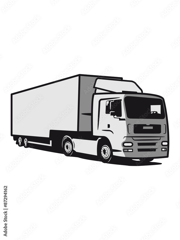 Supply truck truck