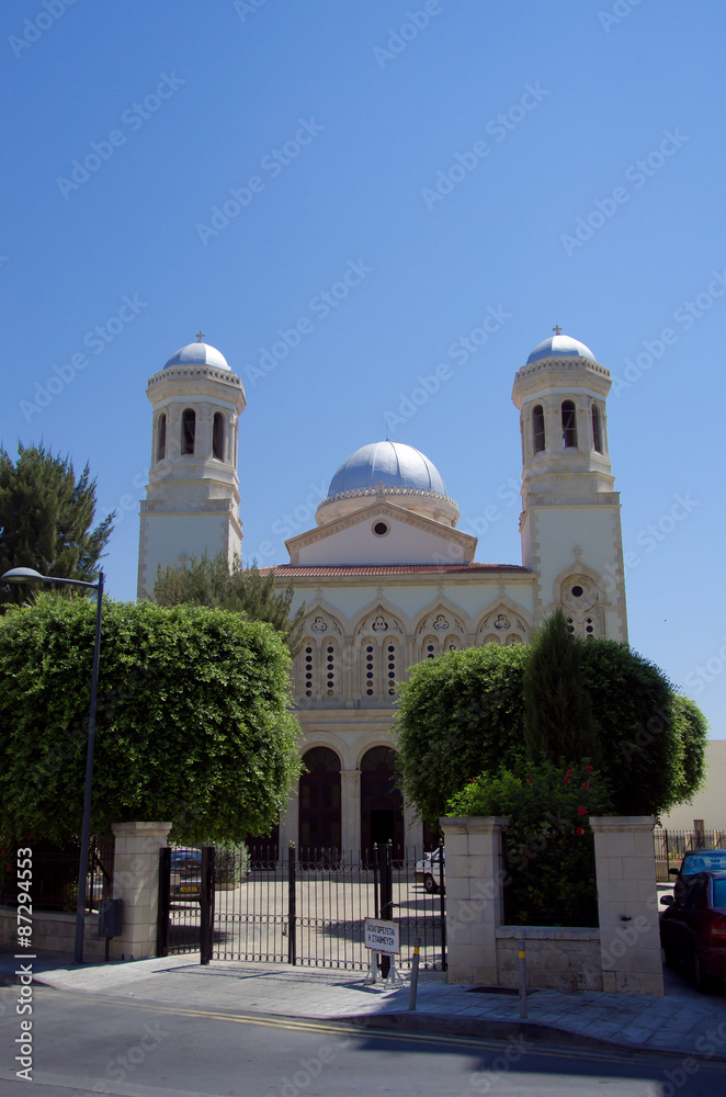 Храм в городе Лимассол, Кипр