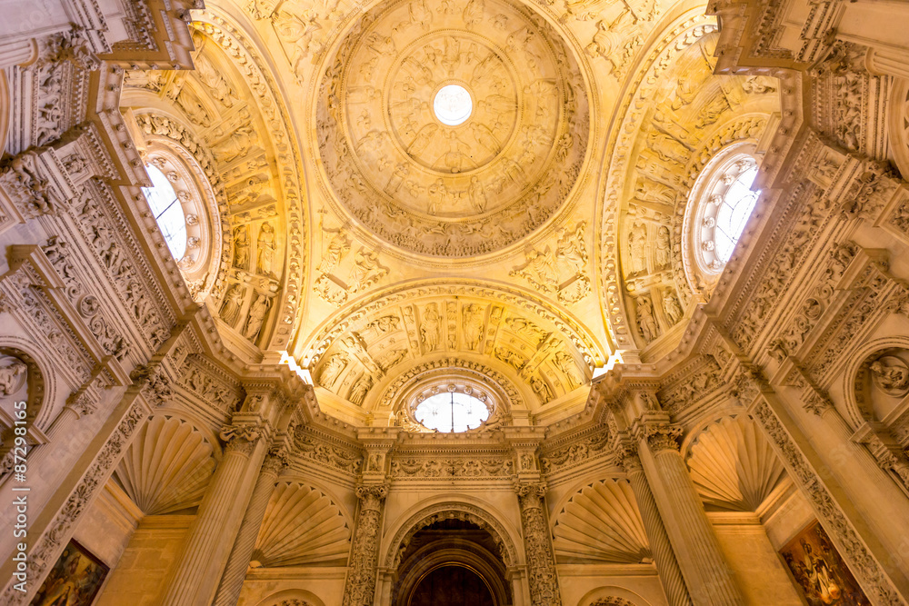 Interior facade Seville Cathedral
