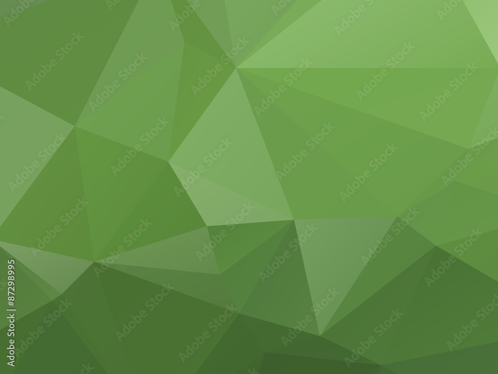Green Triangular Triangle Abstract Background