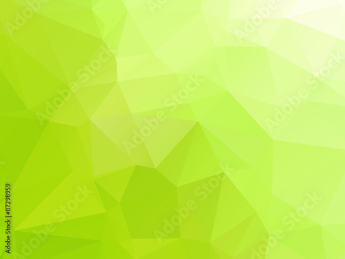 Green Triangular Triangle Abstract Background