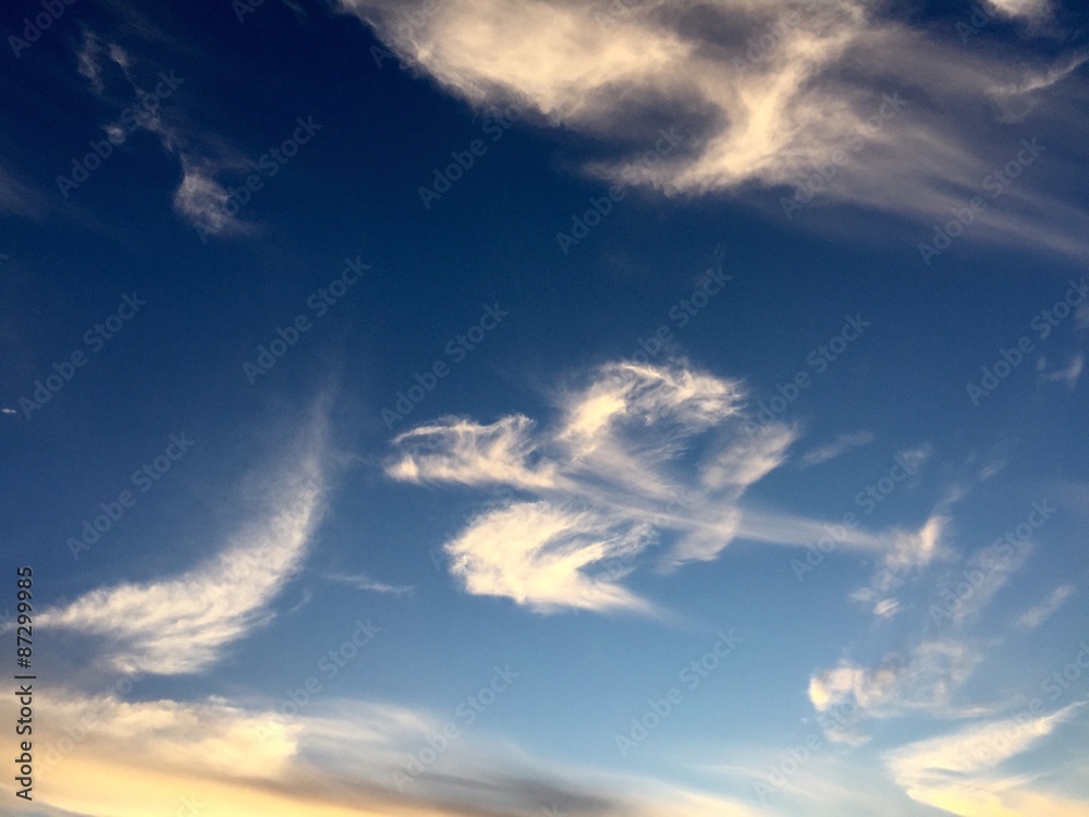 Obraz premium おもしろ雲