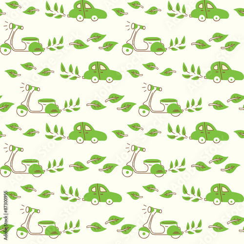environment friendly vehicle pattern