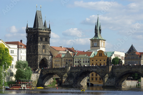 Charles bridge in Prague, Czech republic