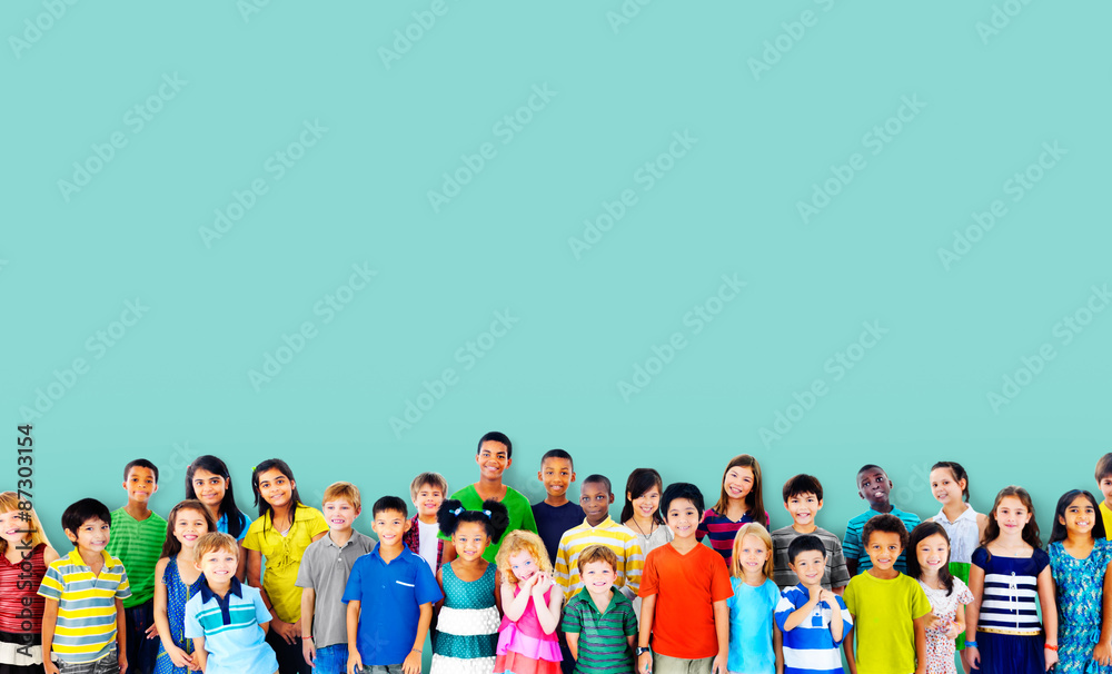 Children Kids Childhood Friendship Happiness Diversity Concept Children Kids Childhood Friendship Happiness Diversity Concept