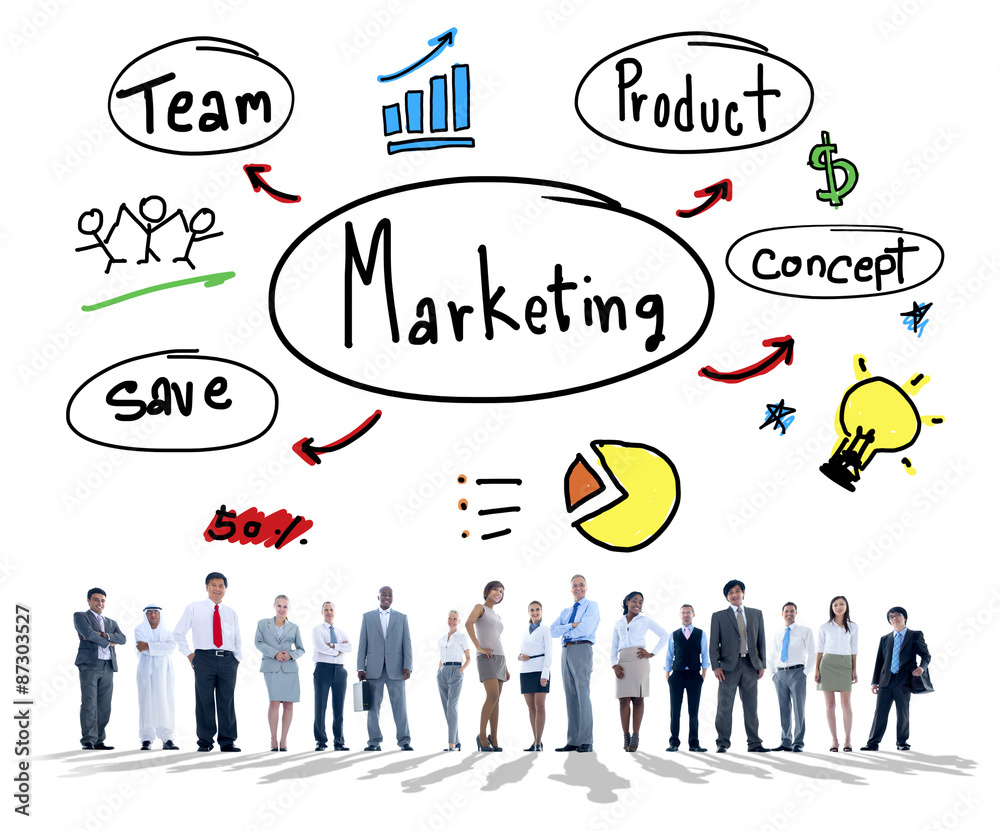 Marketing Strategy Team Business Commercial Advertising Concept Marketing Strategy Team Business Commercial Advertising Concept