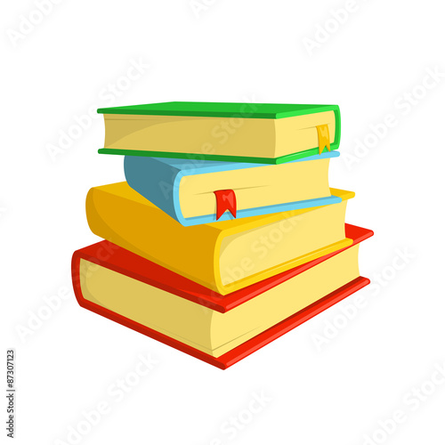 Stack of books.