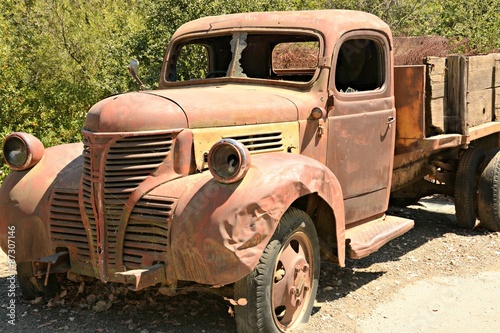 Vintage Rusted Truck