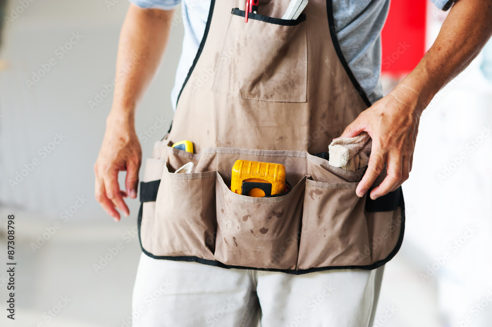Tool in pocket in soft light Tool in pocket in soft light