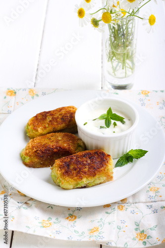 Zucchini crocketts