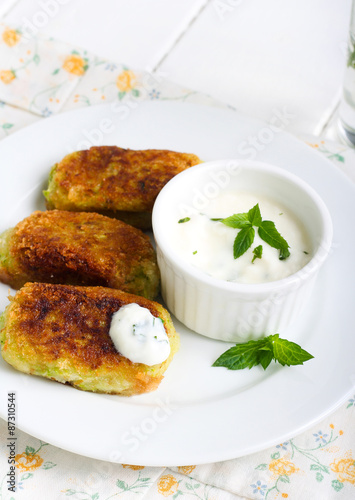 Zucchini crocketts